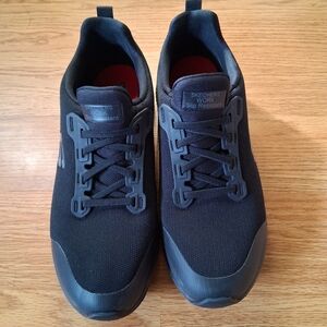 Skechers Women's Black Slip Resistant Shoes